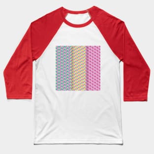 Heart Pattern Baseball T-Shirt